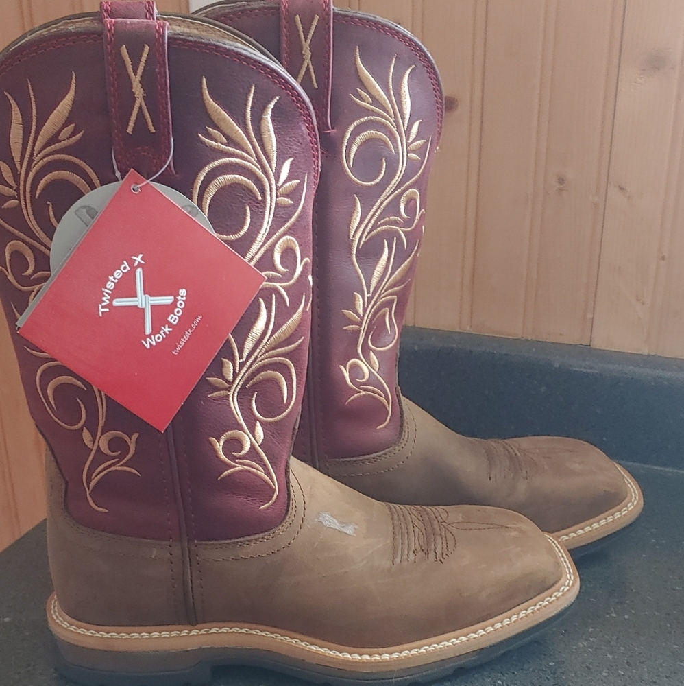 Twisted X Women's Steel Toe Work Boots